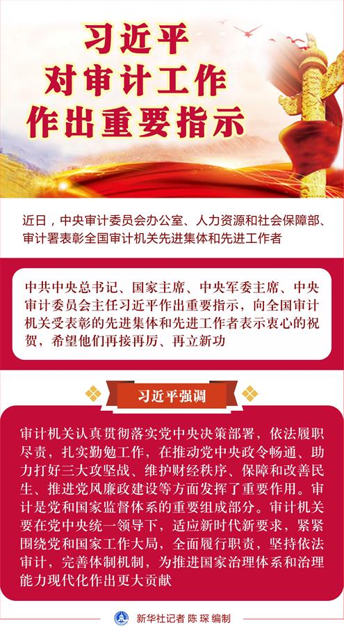 （图表）[时政]习近平对审计工作作出重要指示